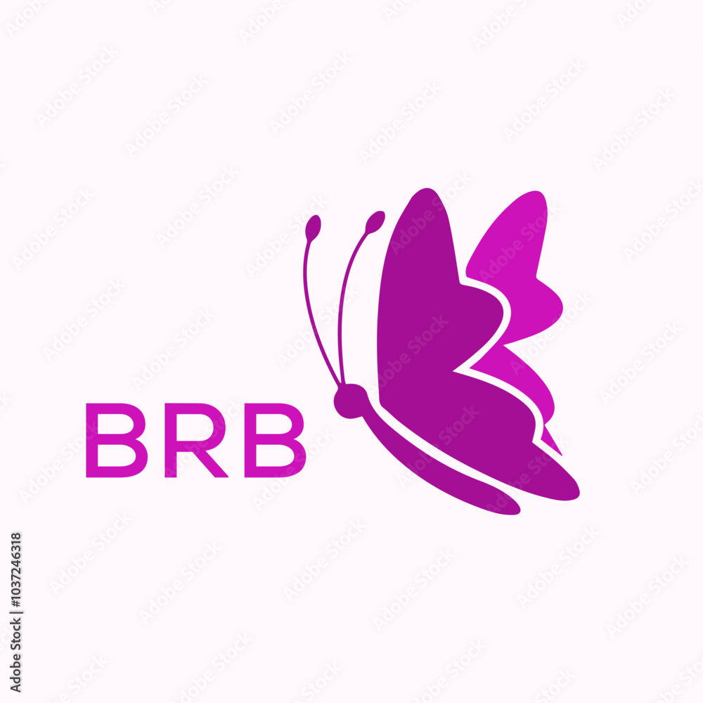 Fototapeta premium BRB Letter Logo