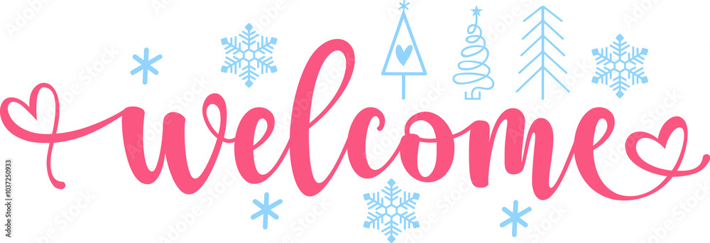 Welcome typography design on plain white transparent isolated background for sign, card, shirt, hoodie, sweatshirt, apparel, tag, mug, icon, poster or badge Welcome typography design on plain white transparent isolated background for sign, card, shirt, hoodie, sweatshirt, apparel, tag, mug, icon, poster or badge