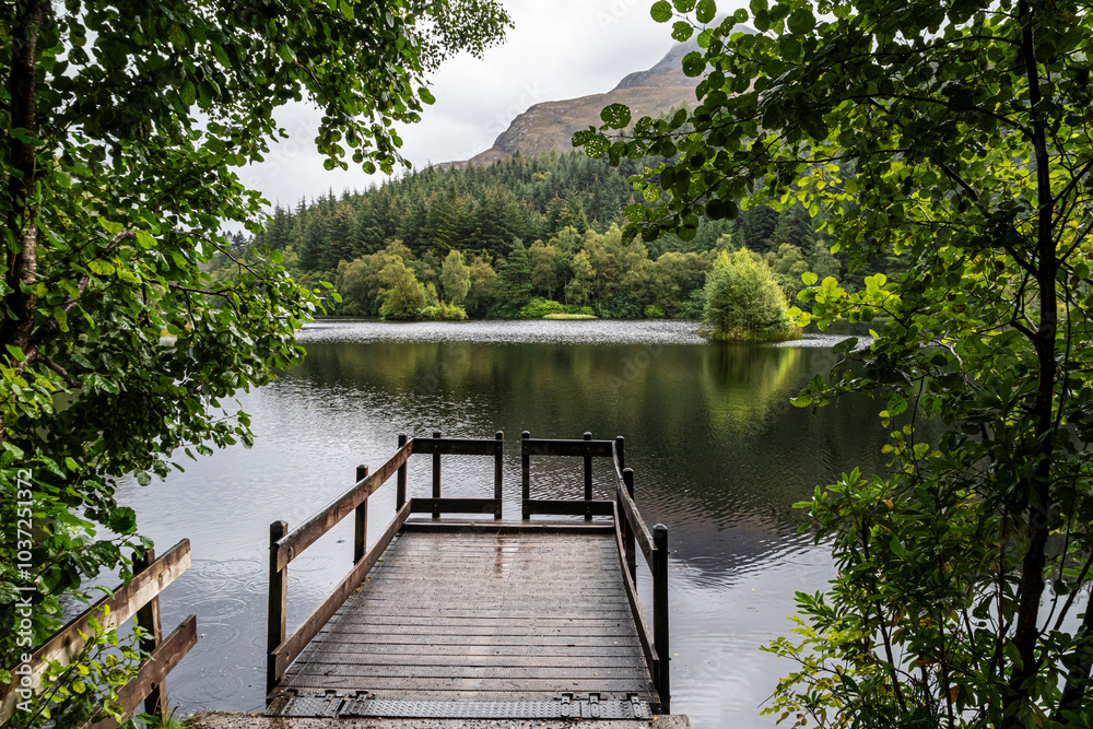 Glencoe Lochan trail Scotland Glencoe Lochan trail Scotland