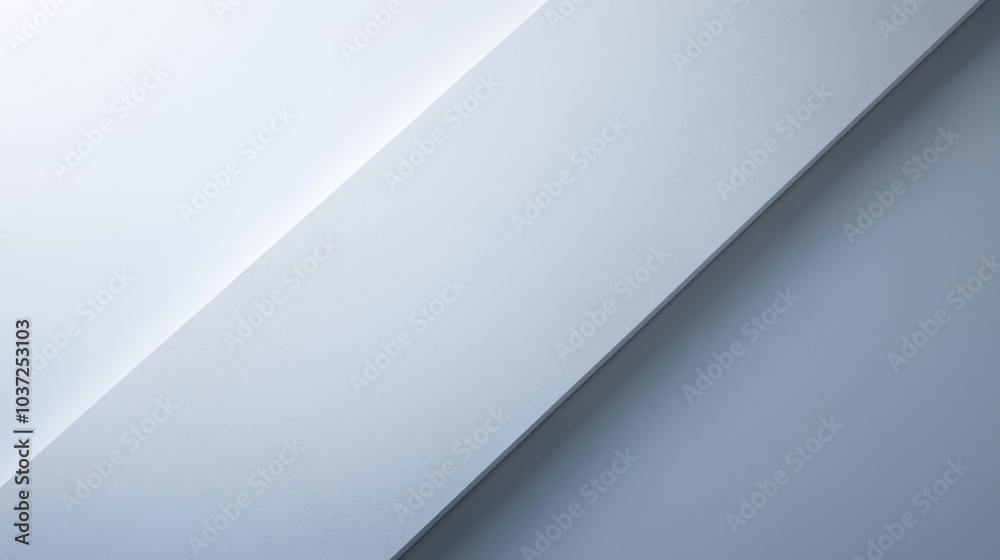 Abstract background simple and clean background with a single line running diagonally across a soft blue neutral surface. Abstract background simple and clean background with a single line running diagonally across a soft blue neutral surface.