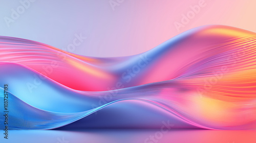 abstract background with waves