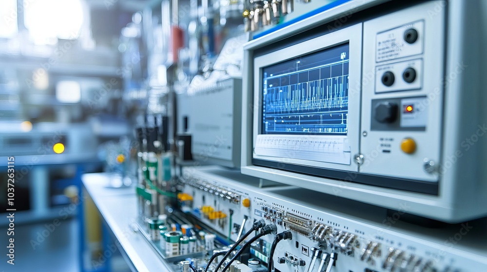 Electronic measuring instruments in a laboratory environment Electronic measuring instruments in a laboratory environment