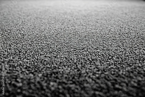 High-resolution photography of a top-down view of a soft, grey carpet with a plush pile texture