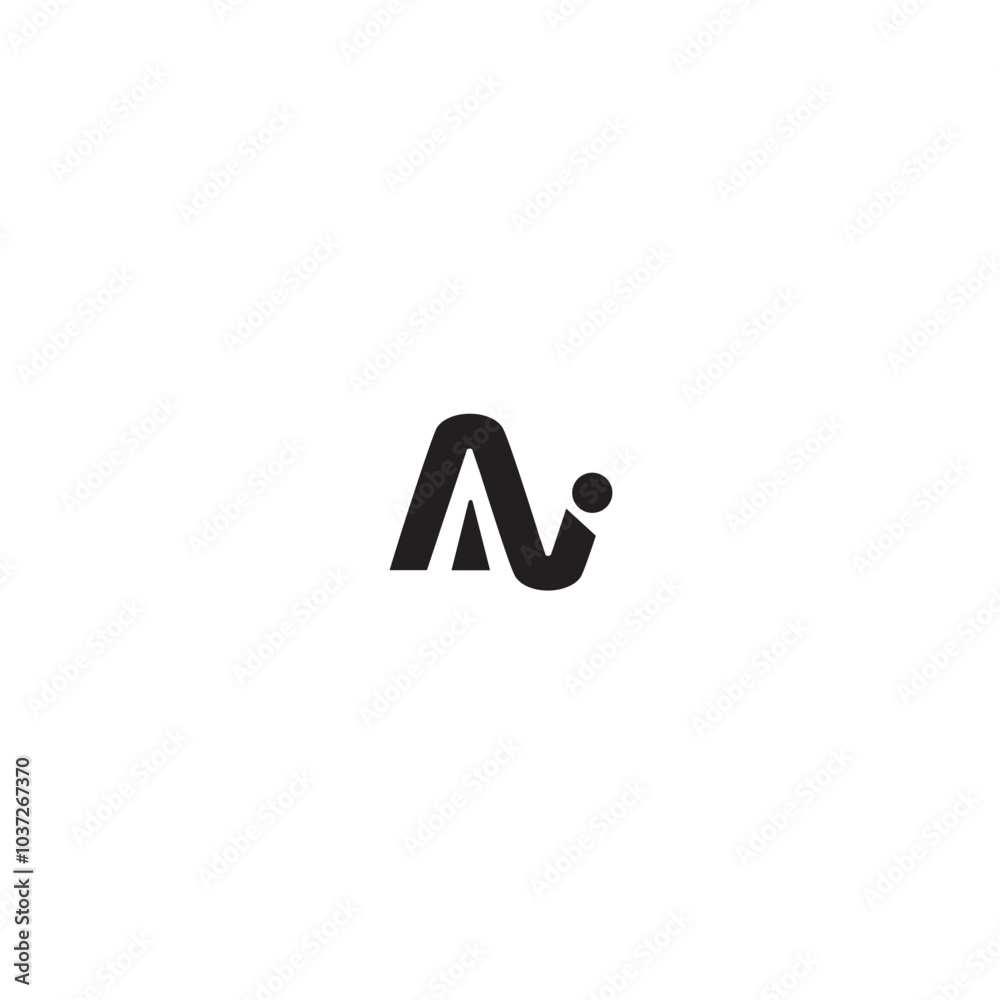 Ai Logo Design Vector | Letter Logo Ai Logo Design Vector | Letter Logo