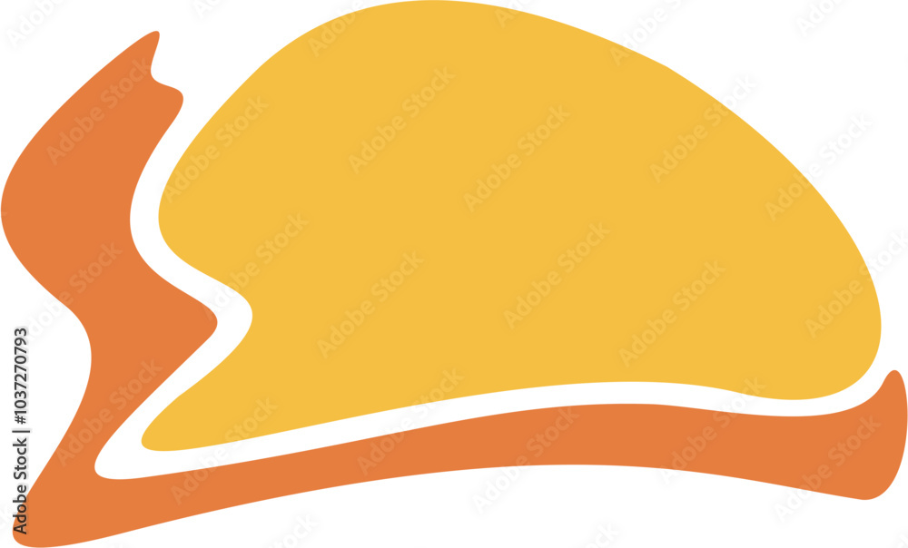illustration of a slice of bread illustration of a slice of bread