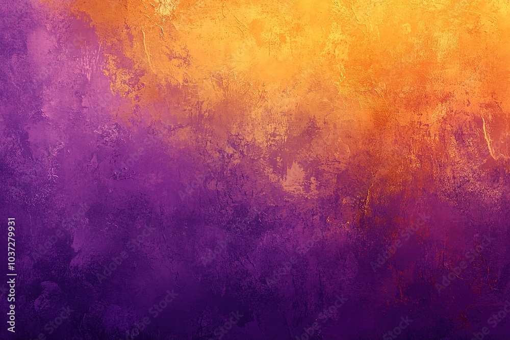 Abstract orange and purple background, with a textured paint effect, a grainy appearance, and warm tones evocative of golden hour lighting Abstract orange and purple background, with a textured paint effect, a grainy appearance, and warm tones evocative of golden hour lighting