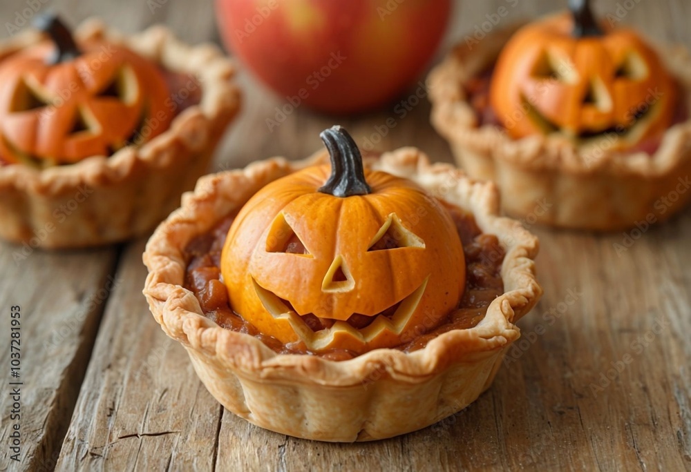 Spooky Treats: Pumpkin Pies for Halloween Spooky Treats: Pumpkin Pies for Halloween