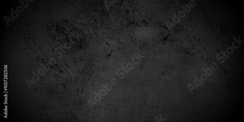 	
Dark Black background texture, old vintage charcoal black backdrop paper with watercolor. Abstract background with black wall surface, black stucco texture. Black gray satin dark texture luxurious.