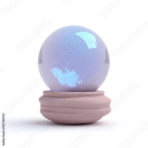 Crystal Ball Illustration
 photo