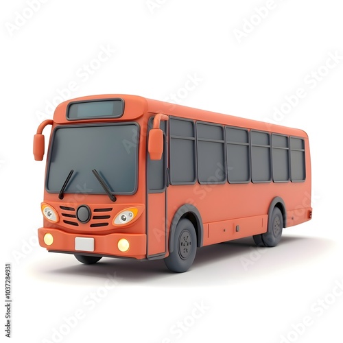 City Bus Illustration
 photo