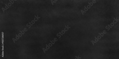 Dark Black background texture, old vintage charcoal black backdrop paper with watercolor. Abstract background with black wall surface, black stucco texture. Black gray satin dark texture luxurious.