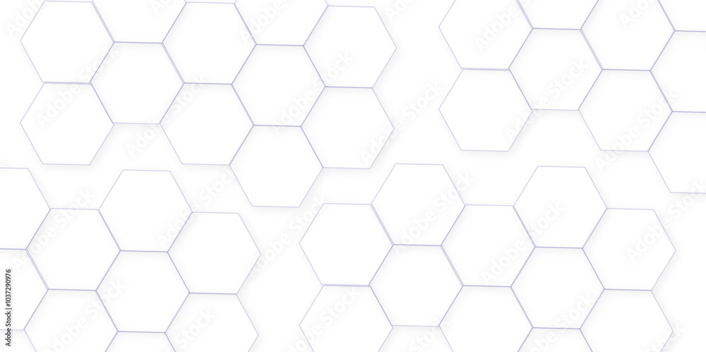 Abstract white hexagon concept background. Seamless pattern with hexagon. Hexagonal white hexagons honeycomb wallpaper. Abstract white lines background. Abstract white hexagon concept background. Seamless pattern with hexagon. Hexagonal white hexagons honeycomb wallpaper. Abstract white lines background.