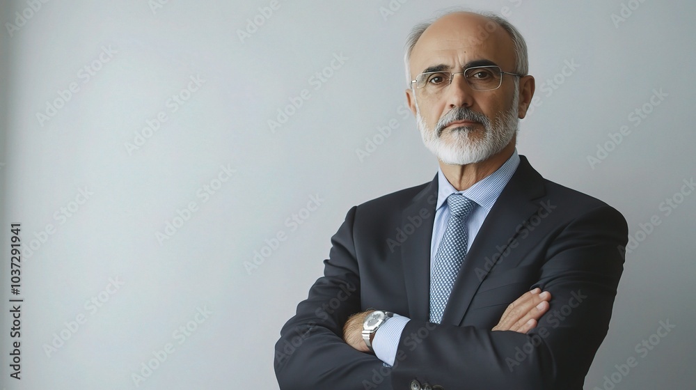 Confident Businessman with Stylish Appearance Confident Businessman with Stylish Appearance