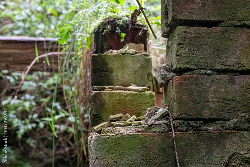 Ruins of Crawford Priory Scotland photo