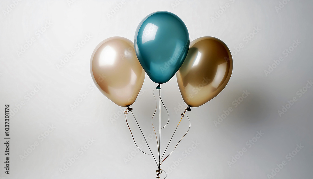 balloons on white balloons on white