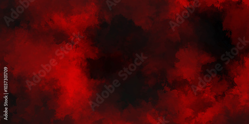 Abstract black and red fantasy watercolor background abstract fire flame grunge texture background .Old vintage grunge pattern distressed bright red paper .decorative pattern background 