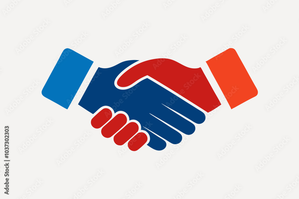 Handshake Logo Vector Illustration Handshake Logo Vector Illustration