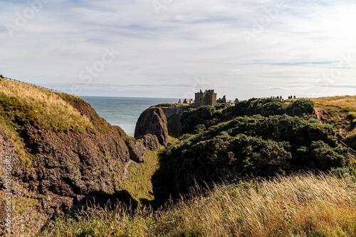 Ruins of dunnottar Castle Scotland