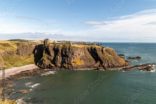 Ruins of dunnottar Castle Scotland