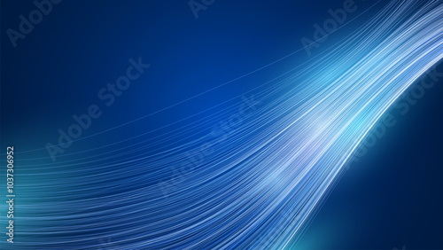 Motion Abstract Neon Threads Background. Color Line Lights Background. Optical Fiber Vector with Shine Bright Effect. Abstract Ribbon Vector Design.
