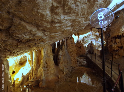 Fotografia Postojna cave - long karst cave system near Postojna, southwestern Slovenia