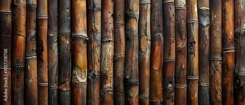 Natural bamboo texture background for design and decoration perfect for eco-friendly projects and aesthetic inspirations