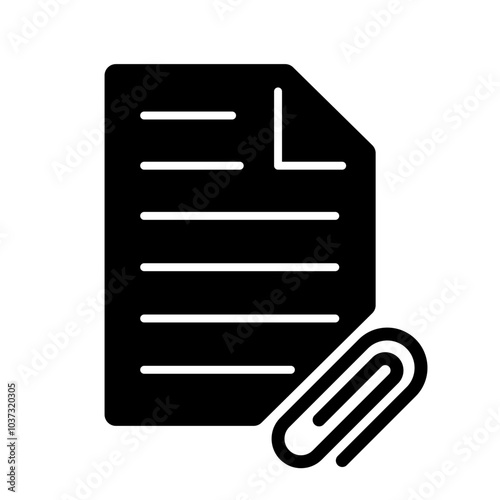 Document icon. Document vector icon