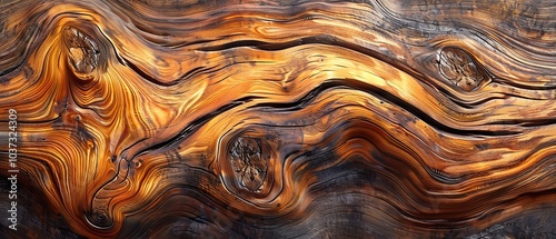 Captivating patterns in nature's artwork exploring the unique textures and tones of wood grain that inspire creativity and design