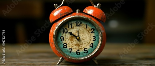 Antique Alarm Clock, Vintage Style