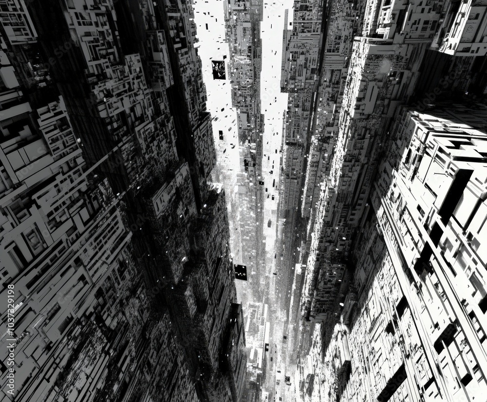 Fototapeta premium Void Metropolis
