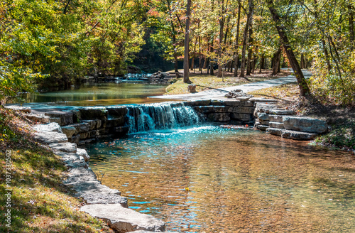 Waterfalls Dogwood Canyon MO photo