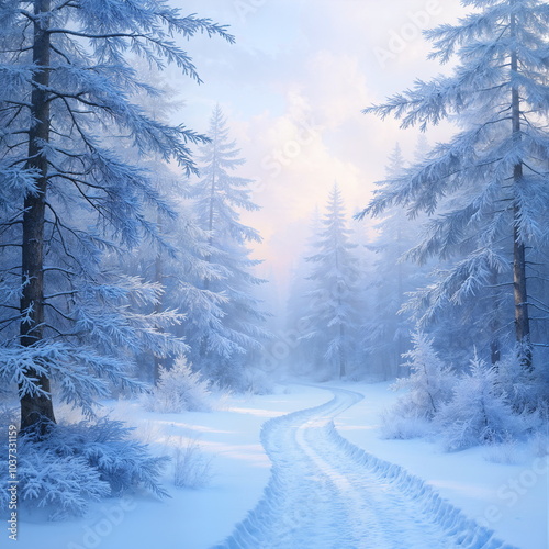 Realistic Snow Weather Effect