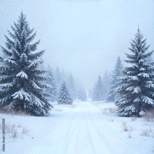 Realistic Snow Weather Effect