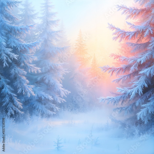 Winter snow