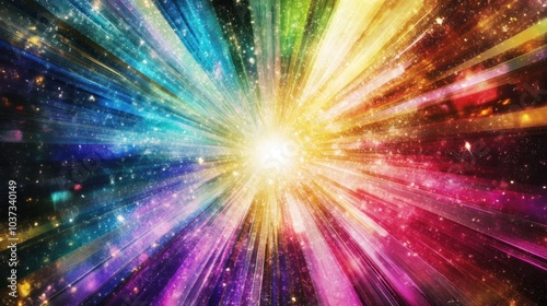 Cosmic Burst of Color