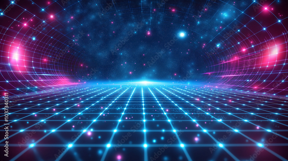 A blue grid with glowing lines on a dark background, a futuristic digital landscape
background, Ai A blue grid with glowing lines on a dark background, a futuristic digital landscape
background, Ai