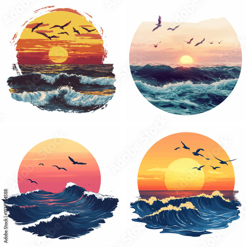 sunset mountains beach sunset field sunset lake sunset road painting wallpapers Hawaiian sunset