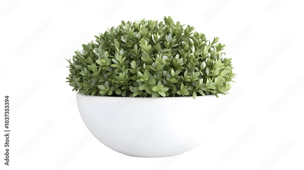 A decorative potted plant in a white bowl, enhancing indoor aesthetics. A decorative potted plant in a white bowl, enhancing indoor aesthetics.