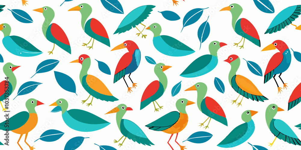 seamless pattern with leaves seamless pattern with leaves
