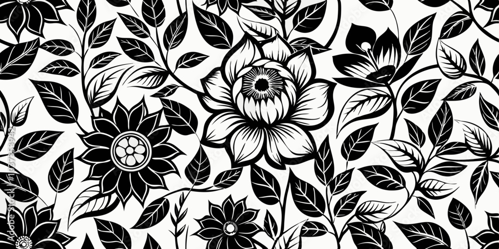 seamless floral pattern seamless floral pattern
