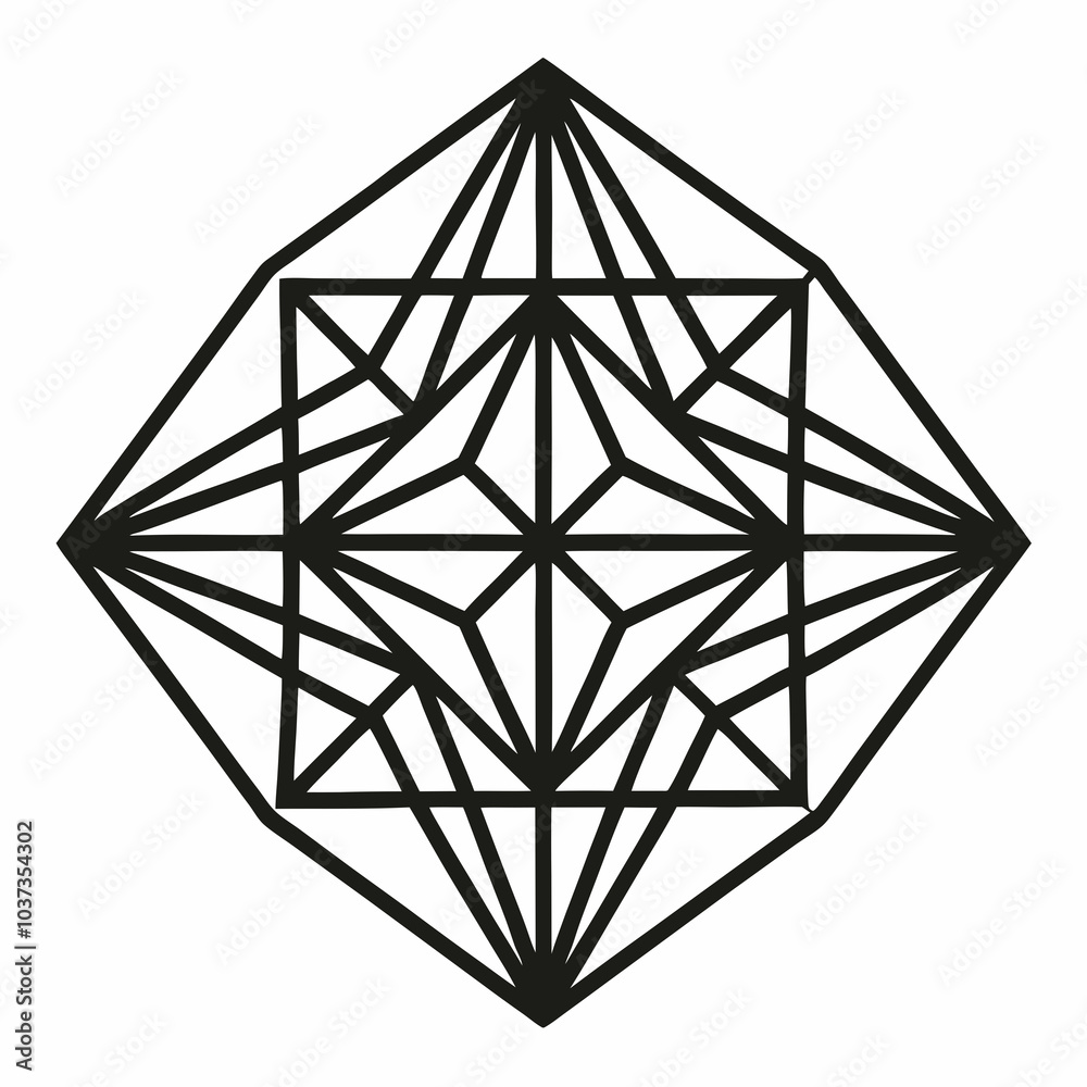 diamond Pattern on a white background diamond Pattern on a white background