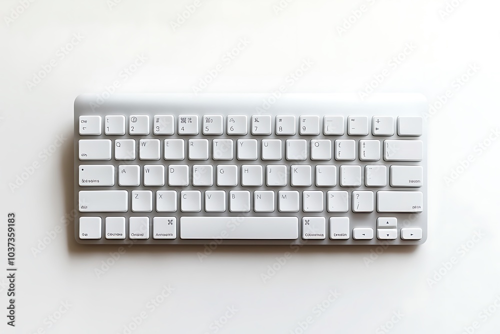 keyboard isolated on a white transparent background keyboard isolated on a white transparent background