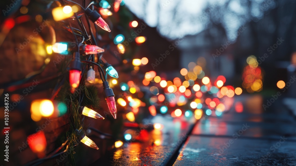 Christmas lights Christmas lights