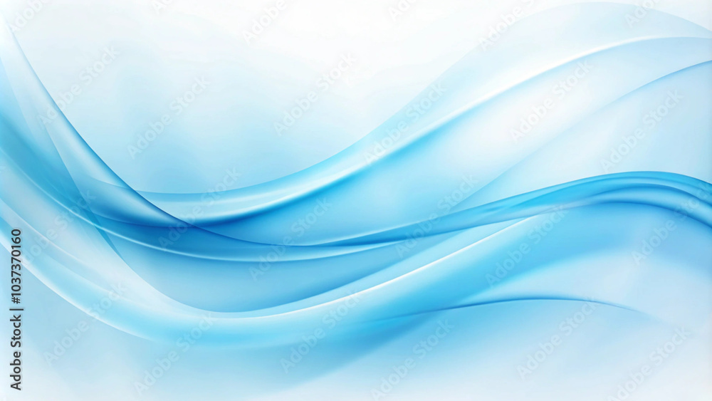 Abstract background with blue slingshots in different shades and shapes. Abstract soft blue wave background. 3d blue background with blue lines curved wavy sparkle with copy space for text. 