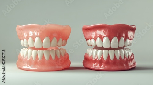 Dental before and after teeth job, scaling, and cleaning teeth, picture for dentistry