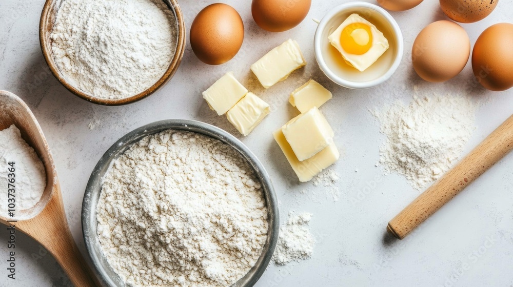 Baking Ingredients for Homemade Treats and Desserts Baking Ingredients for Homemade Treats and Desserts