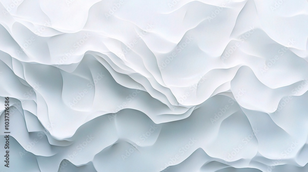 Obraz premium Soft White Abstract Textures for Design Projects