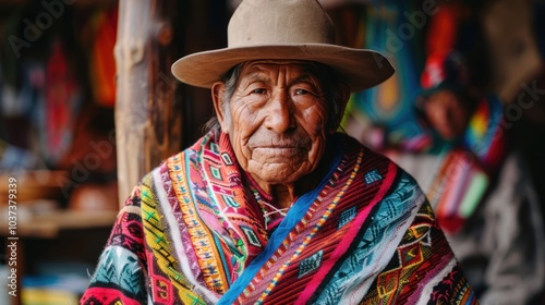 Portrait of an Andean Man