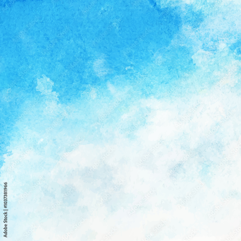 abstract blue sky watercolor background abstract blue sky watercolor background