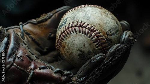 Vintage Baseball Glove